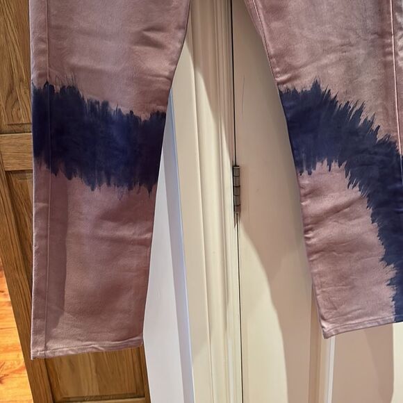 🎀SSENSE COLLINA STRADA tie dye straight leg jeans small - Picture 6 of 15